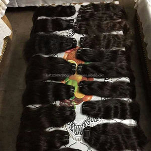 原料無化学処理100% インドテンプルバージンインドヘアインドテンプル生インドレミー人毛エクステンション