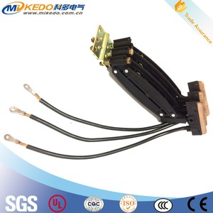 MKD-908 KEDO 6P 60A הנוכחי אספן עבור EOT מנוף כוח אספקת 4 קטבים חלק פס אלומיניום