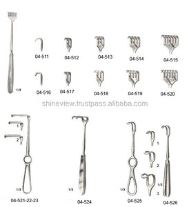 Senn Muller Retractors Double Ended Sharp <strong>6</strong>.25&quot; - Product Image 3
