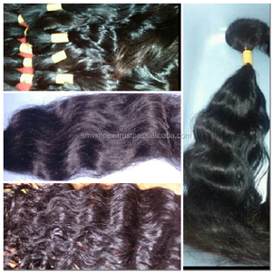 200% Remy <span class=keywords><strong>Bulk</strong></span> Hair.100 % ที่ยังไม่ได้เวอร์จินอินเดียมนุษย์ผมสีธรรมชาติและเนื้อธรรมชาติที่มีคุณภาพเป็นกลุ่มมนุษย์ผม