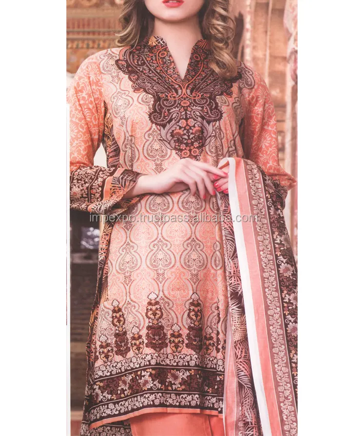 Pakistan In Bãi Cỏ Dresses/Pakistan Lawn Designers Suits Trong Lahore