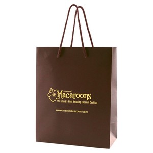 מט למינציה Eurotote קניות תיק-מידות הם 8 "x 4" x 10 ", תכונות קרטון ומגיע עם לוגו שלך.