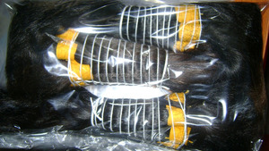 İndirim fiyat toplu ham hair.2025 işlenmemiş yarı toplu hint insan saçı. Kısa saç yok bit yok fındık ve gri kıllar yok. - Product Image 5