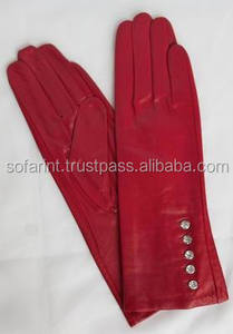 หนังช่างถุงมือหนังทำงานถุงมือ Hi-ผลกระทบถุงมือ - Product Image 3