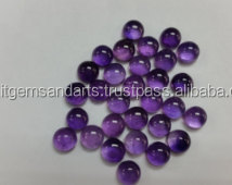 אתיסט amethyst טבעי אבני חן מינרליים אבני חן כסף אבני חן רופפות באיכות גבוהה לחתוך חלקה 8 מ "מ igi/gia מוסמך