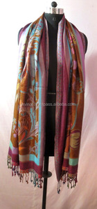 新しいデザイナーCashmiri Pashminaショールヒジャーブネックラップガールズウェアスカーフストール卸売<span class=keywords><strong>Kashmiri</strong></span>スカーフインディアンスカーフ