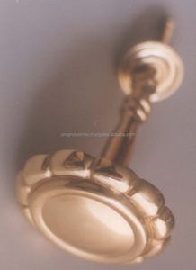 OMG các ngành công nghiệp trang trí rosettes Tie trở lại Brass Rèm xử lý cho Cửa Cửa sổ thép nhôm kẽm sắt kim loại cửa sổ xử lý - Product Image 5