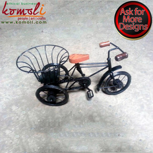 Best Quality <strong>New</strong> Wrought Iron Bicycle Plant Stand Miniature Decorative Model <strong>Planter</strong> with Wholesale Price From India - Product Image 2