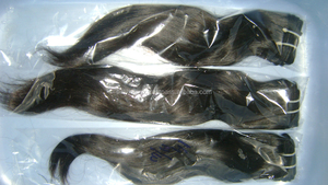 Good Feed <strong>Back</strong> No Lice and Nuts Remy <strong>Human</strong> Hair Weaving.Best Selling Hair Extension.temple <strong>Human</strong> Hairs - Product Image 4