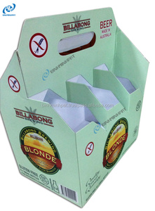 6包啤酒瓶支架啤酒盒支架瓦楞纸箱 - Product Image 2