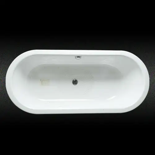Baignoire en acier émaillé de luxe de qualité supérieure baignoire en acier porcelaine bain en panneau d'acier épaissi pour le marché européen