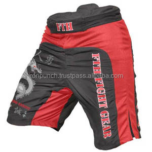 Mma quần short với nhanh chóng khô thoáng khí lưới lót chống nhăn tính năng thân thiện với môi OEM Dịch vụ có sẵn - Product Image 1