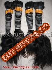 自然な質感の髪が用意されています。スーパーバルク良質の天然インドのレミーの髪。人工および蒸気プロセスのバージンヒューマンはありません - Product Image 3