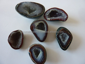 Rough loose gemstone druzy <strong>agate</strong> slice colorful natural <strong>large</strong> durzy <strong>agate</strong> slice for home decoration - Product Image 3