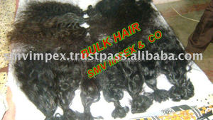 High Quality 100% Raw Human Hair <strong>Bundles</strong> Silky Straight Natural <strong>Model</strong> 1kg Bulk From India No Tangle No Shedding - Product Image 2