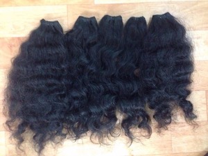 卸売生カンボジアの粗い髪ダブル描画ヘアエクステンション