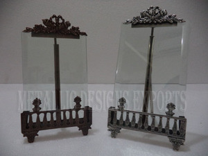 กรอบรูปอลูมิเนียมโลหะขนาดใหญ่และขนาดเล็กน่ารักชุดกรอบรูปทำด้วยมือ2ชิ้น - Product Image 2