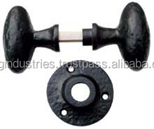 OMG Industries鋳鉄ブラック八角形ドアノブロックハンドル128mm,家具用ワードローブリビングルームキッチン引き出し用 - Product Image 6