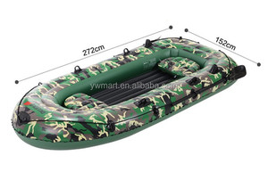 Fabrika satış 0.7mm sert <span class=keywords><strong>pvc</strong></span> 3 kişi balıkçı şişme bot