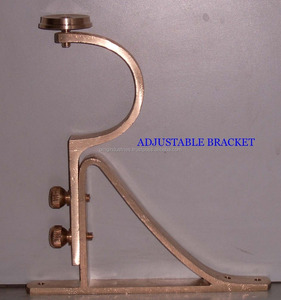 <span class=keywords><strong>OMG</strong></span> endüstrileri cilalı pirinç ayarlanabilir braket perdeler pencere ev kullanımı perde çubuk braketi Metal malzeme aksesuarları tutun