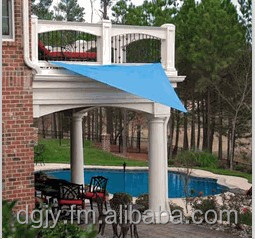 100% Polyester Waterproof Sun Shade Sails <strong>Nets</strong> for Car Park Courtyards Private Garden