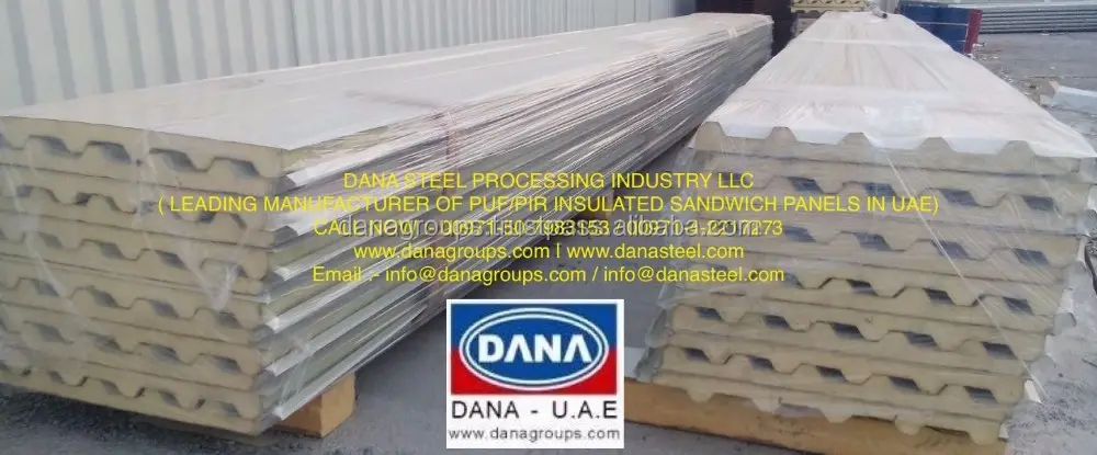 100 millimetri di Gomma Piuma DELL'UNITÀ di elaborazione Pannello Sandwich Produttore EMIRATI ARABI UNITI QATAR ARABIA-DANA ACCIAIO INOX-00971507983153