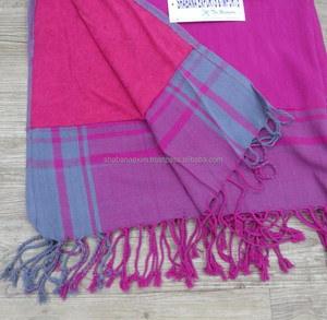 Fouta מהיר יבש בקניה Kikoy 100% כותנה עם Azo משלוח צבעים קידום מכירות חוף המגבות מהודו