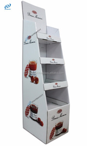 Obst Marmelade Papier <span class=keywords><strong>Display</strong></span> Regale <span class=keywords><strong>Display</strong></span> Stand Light Duty Pappe BMP-SHELVES einseitig 10-15kg/Schicht 3-5