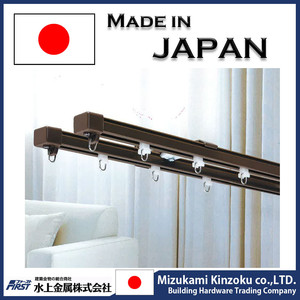 高品质和各种类型的单/双轨窗帘轨供室内使用，日本制造 - Product Image 2