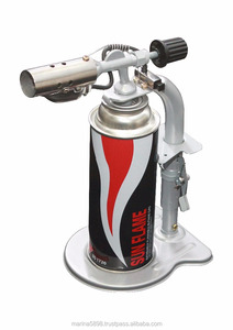 Eller serbest güç meşale (darbe meşale)/bütan gaz kartuşu otomatik açma düğmesi, Piezo ateşleme,/Mutfak meşale