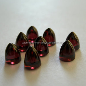Garnet Bullet Gemstone <strong>Cabochons</strong> - Product Image 1