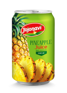 JOJONAVIピュアグレープフルーツジュース330mlアルミニウム缶飲料ローズアップルパッションフルーツジュースナチュラルピューレボトルパッケージ