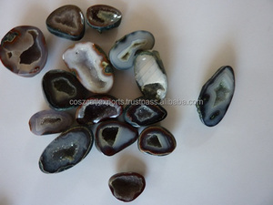 Rough loose gemstone druzy <strong>agate</strong> slice colorful natural <strong>large</strong> durzy <strong>agate</strong> slice for home decoration - Product Image 4