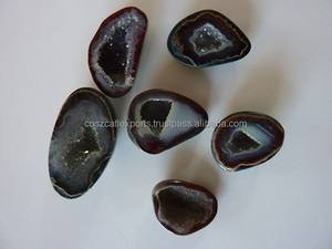 Rough loose gemstone druzy <strong>agate</strong> slice colorful natural <strong>large</strong> durzy <strong>agate</strong> slice for home decoration - Product Image 2