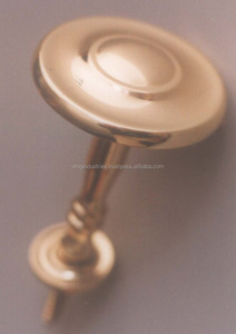 OMG các ngành công nghiệp trang trí rosettes Tie trở lại Brass Rèm xử lý cho Cửa Cửa sổ thép nhôm kẽm sắt kim loại cửa sổ xử lý - Product Image 4