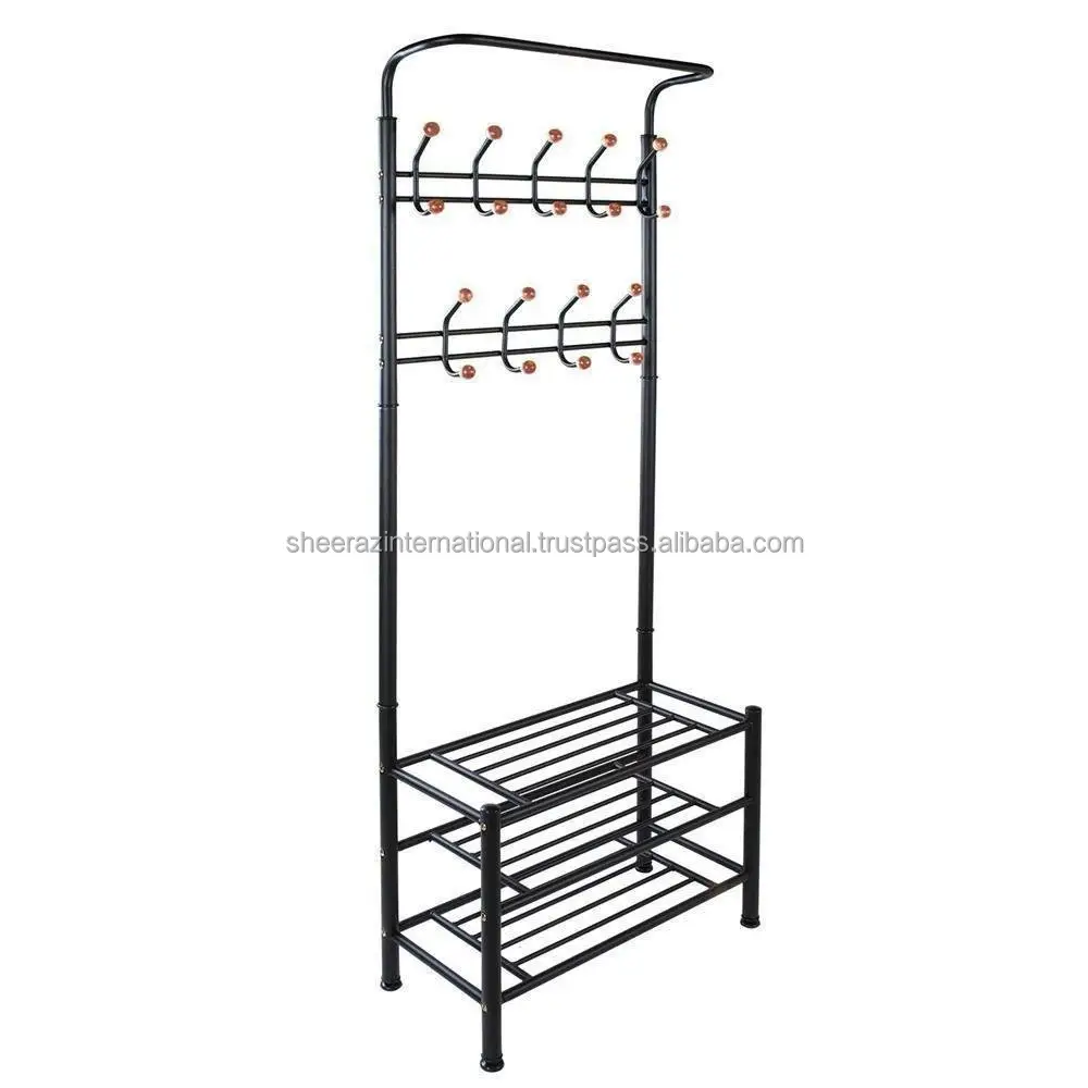 Living Room Modern Solid Wire Material shoe racks Strong Quality Material shoes rack stand in good price from manufacturer