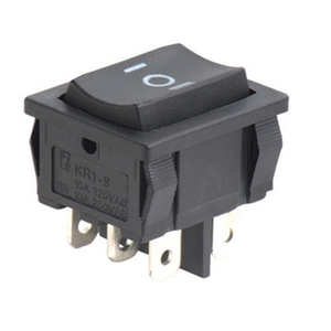 DPDT 6 P 16A/250Vacロッカースイッチ家庭用およびオフィス用の6ピンを備えたプレミアム16アンプロッカースイッチ