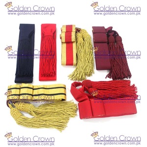 Wholesale Ceremonial Waist <strong>Sashes</strong> and Belts Ceremonial Uniform Waist Belts and <strong>Sash</strong> Braid <strong>Sashes</strong> - Product Image 2