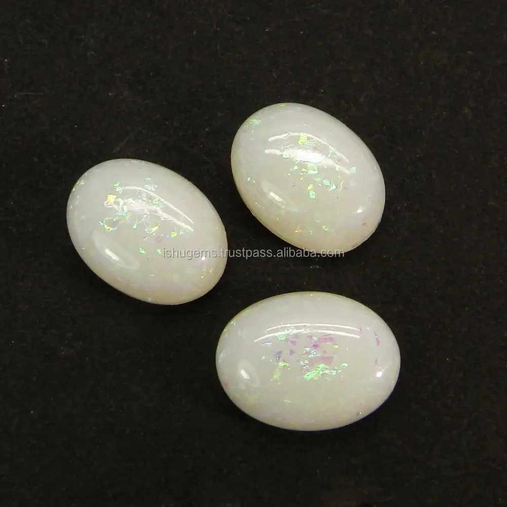 China opal 20x15mm oval cabochon 7.42 cts loose gemstone for jewelry