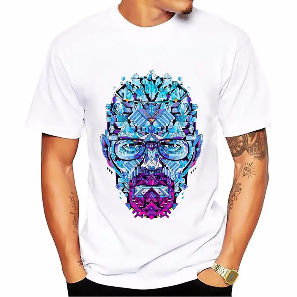 Breaking bad heisenberg Walter White jessie pinkman t-shirt short sleeve t-shirt