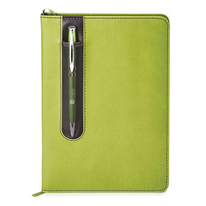 A5 personalizzabile impresso DELL'UNITÀ di ELABORAZIONE di riviste in pelle planner <span class=keywords><strong>notebook</strong></span> con il supporto della penna