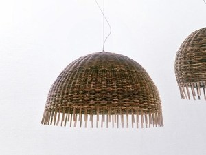 批发bali灯罩插头夜灯灯罩藤制复古灯罩 - Product Image 5