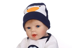 NPK יילוד Reborn בובות תינוק סיליקון חמוד רך תינוקות בובת אופנה Bebe Reborn בובות 55cm תינוק צעצועים