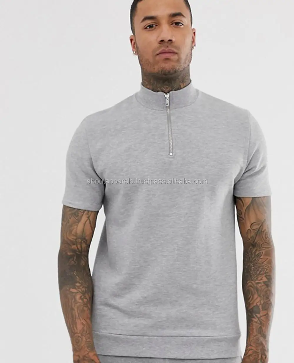 Sweat-shirt à manches courtes pour hommes, impression 3d personnalisée, sweat-shirt assorti, en vrac, Design tendance, avec demi fermeture éclair, livraison directe, collection 2020