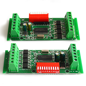Mini 3 veya 4 Kanal LED DMX512 Dekoder Çekme Kodu Sabit Kontrol ışık şeridi Sahne veya LED Reklam Tabelaları - Product Image 5