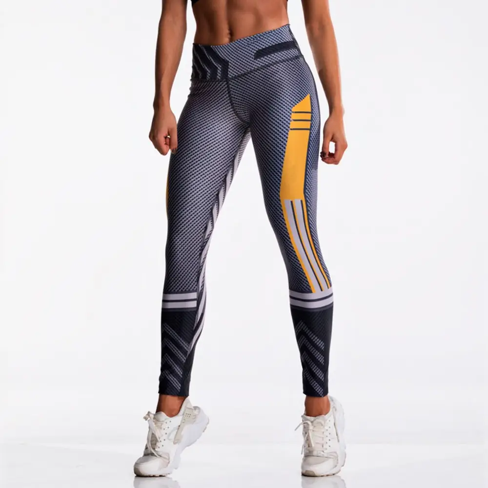 Atacado roupas esportivas fitness calças, leggings de academia mulheres yoga calça, saia leggings para mulheres