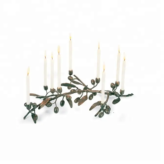 Cây Olive Chi Nhánh Menorah Người Giữ Ngọn Nến