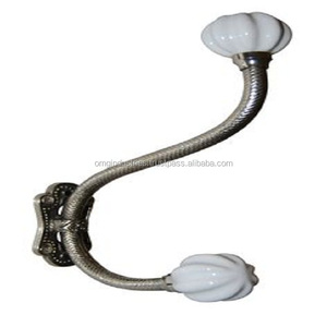 <strong>Omg</strong> Industries Best Seller Cast Iron Ceramic Ball Hat &amp; Coat Hook Porcelain Hat Coat Hook Wholesale Made From Metal Brass Zinc