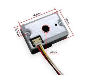 Taidacent大気質DC5V PM0.3〜PM10 Uart出力PM2.5ダスト検出器粒子状物質センサー粒子センサー - Product Image 4