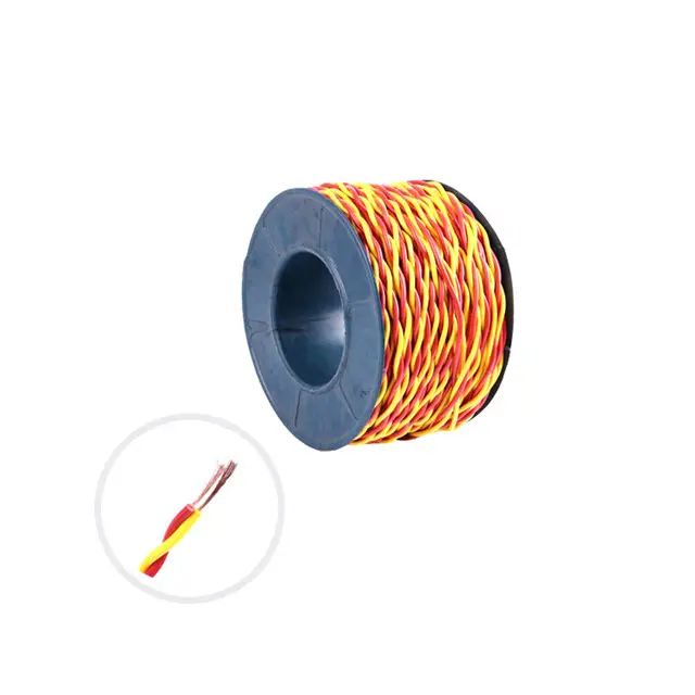 CXTW twee core twisted kleurrijke PVC geïsoleerde Flexibele koperen Kabel